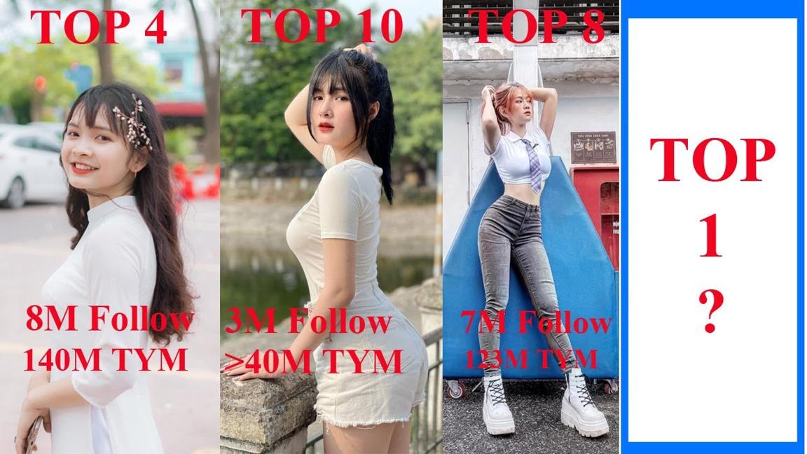 TOP 10 Hot Girl TikToker Xinh Đẹp Nổi Tiếng Nhất Việt Nam P1 - Tin Sự Lạ