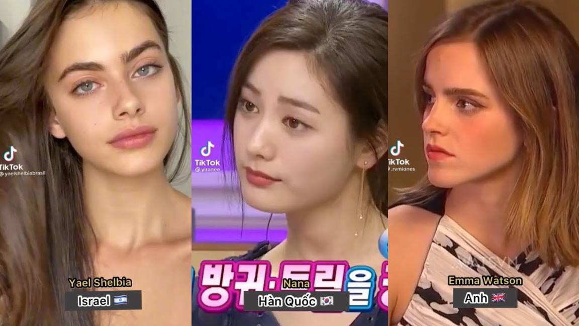 Tik tok[[douyin_抖音]]❤️✨Một vài mỹ nữ trong "top 100 gương mặt đẹp nhất thế giới"