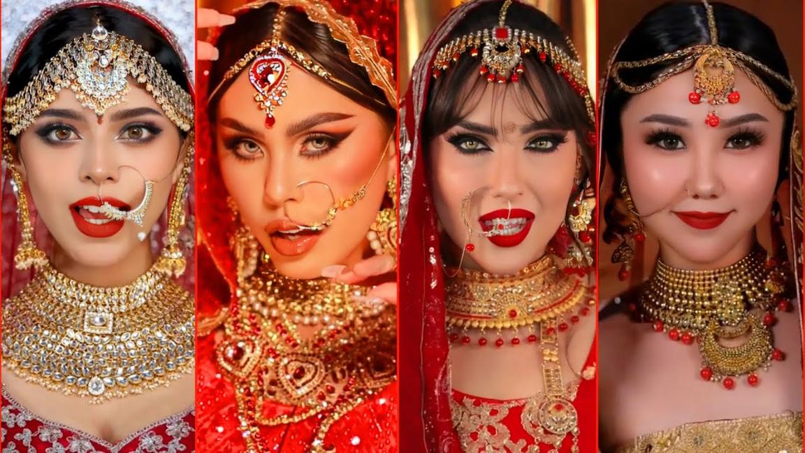 Asoka Bribal Makeup Trend🧕“Indian Makeup Trend From Viet Nam” Trend Biến Hình Ấn Độ || Genz Dance